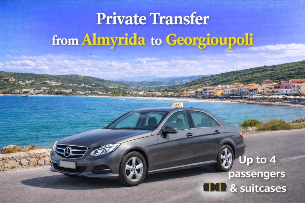 Private Transfer Almyrida to Georgioupolis