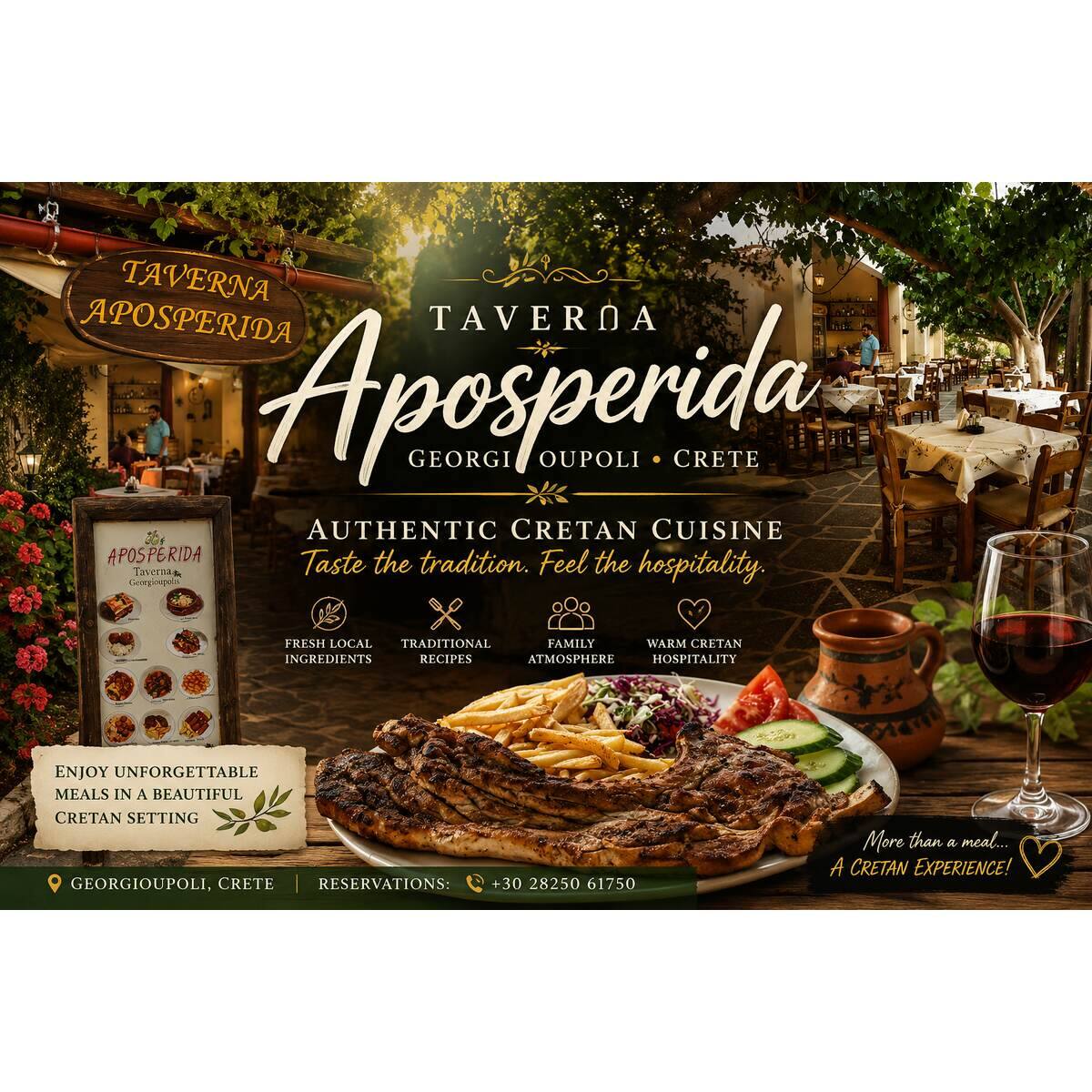 Aposperida Taverna Restaurant Georgioupoli