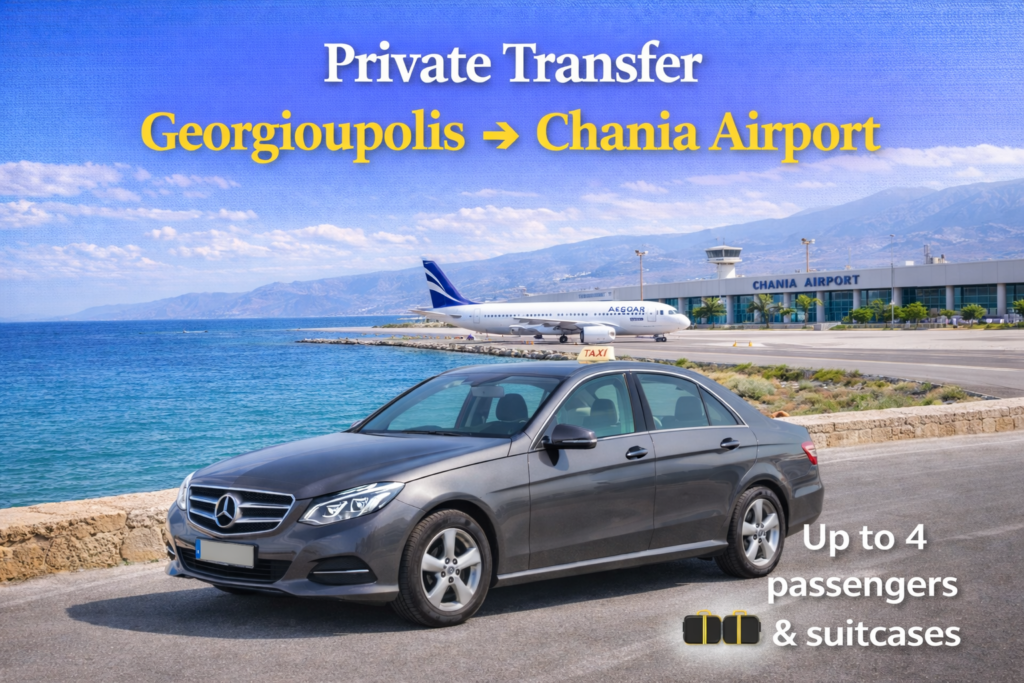 Transfer Georgioupoli to Chania Airport