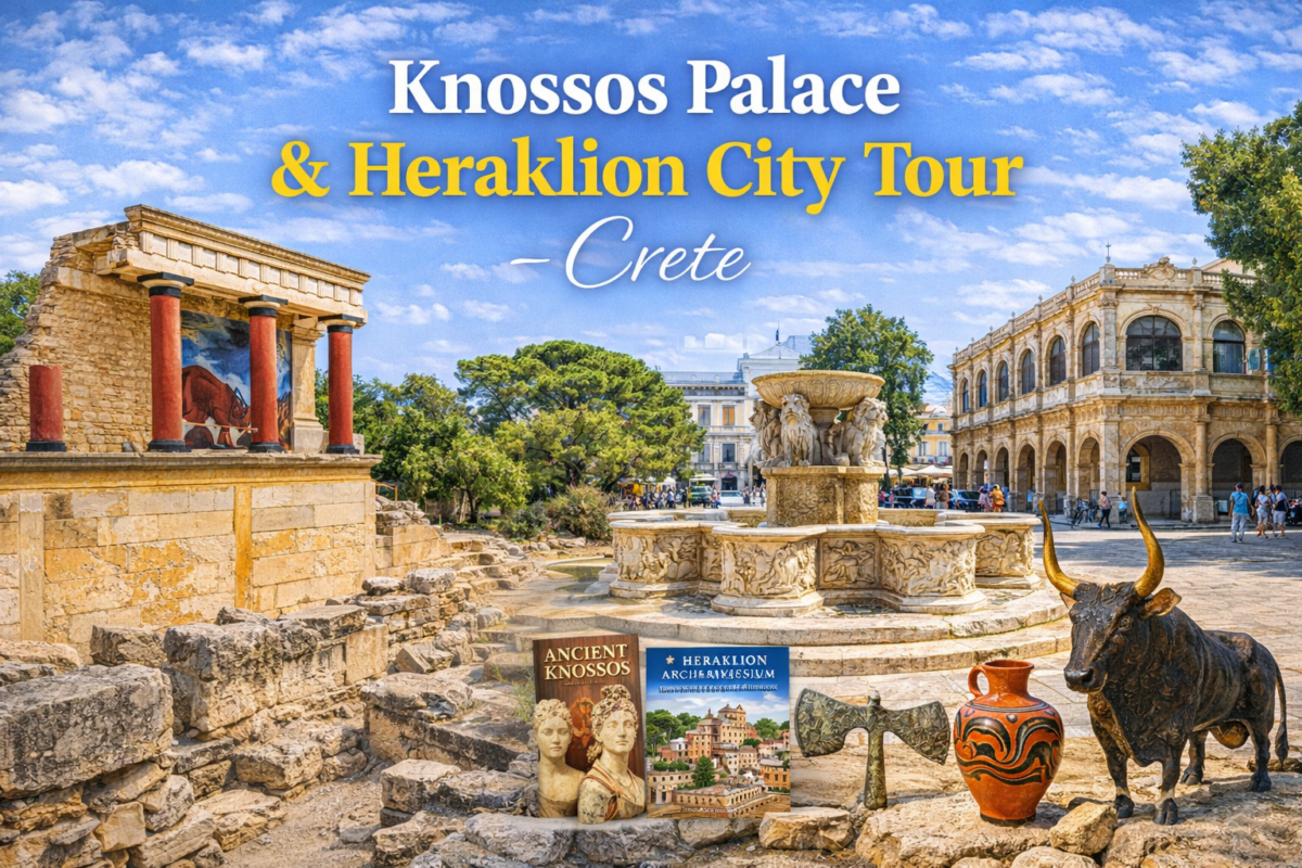Knossos Palace & Heraklion City Tour – Crete