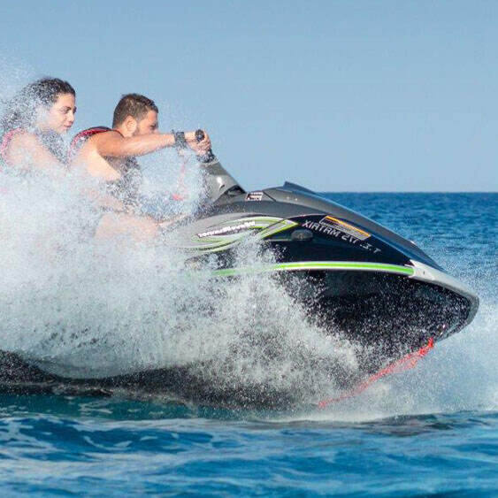 Jet Ski Rental at Vai Beach – Experience the Thrill of the Aegean Sea